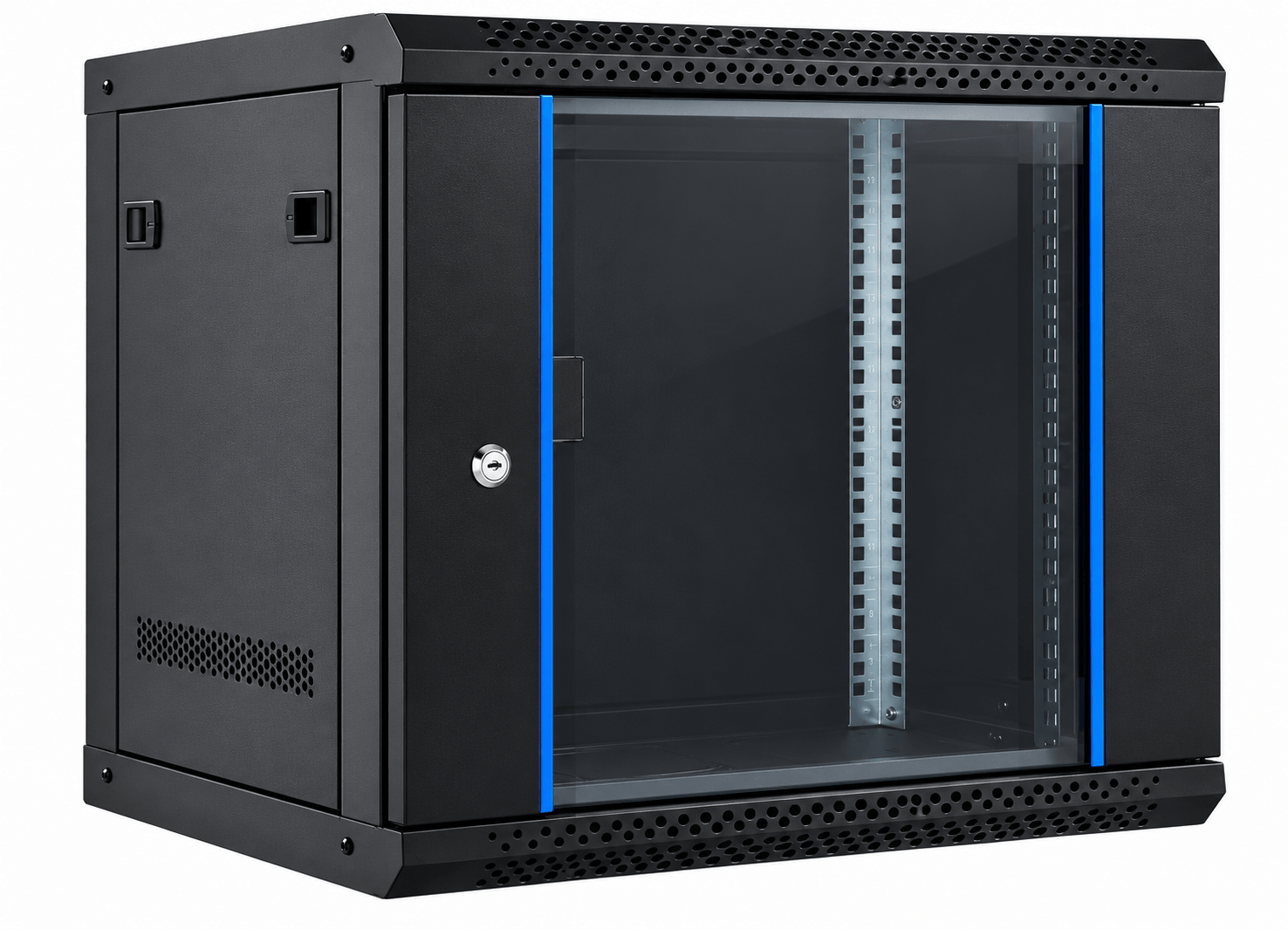 W1-54096 Rack Finen επίτοιχο μονό 6U, Π54,2xΒ40xΥ40,19″.